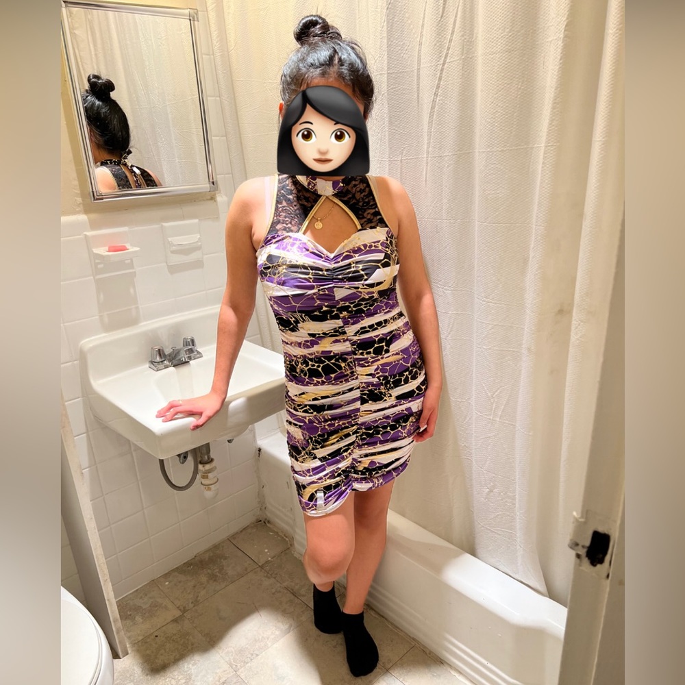 Solar collection short dress